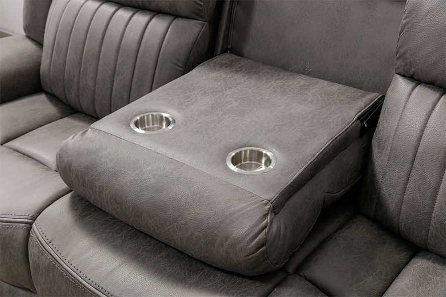 RC-7756 Malaki-scale Manu-manong Pull Pull Tab Reclining Sofa