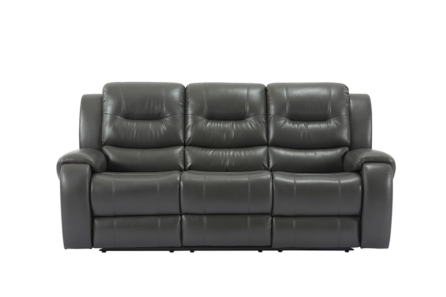 RC-2430 Faux air leather power reclining tatlong seater sofa