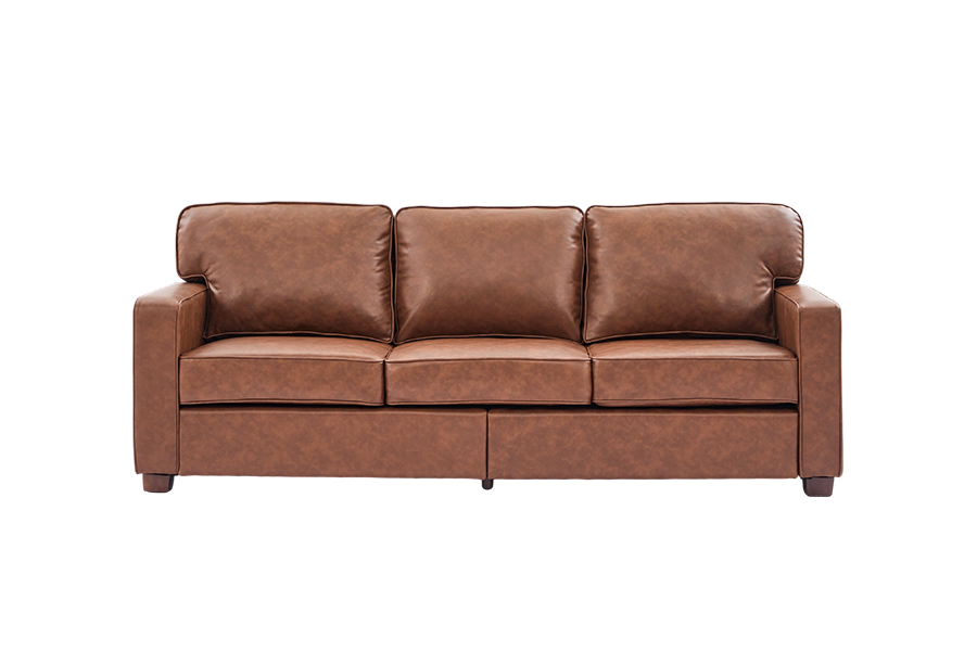 PU Faux leather Couch, Chair (SF021-BR-S)/loveseat (SF021-BR-M)/SOFA (SF021-BR-L)